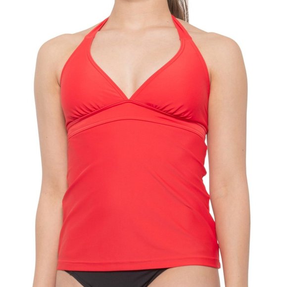 Prana Other - PRANA XS S Carmine pink Lahari Tankini Swim Top